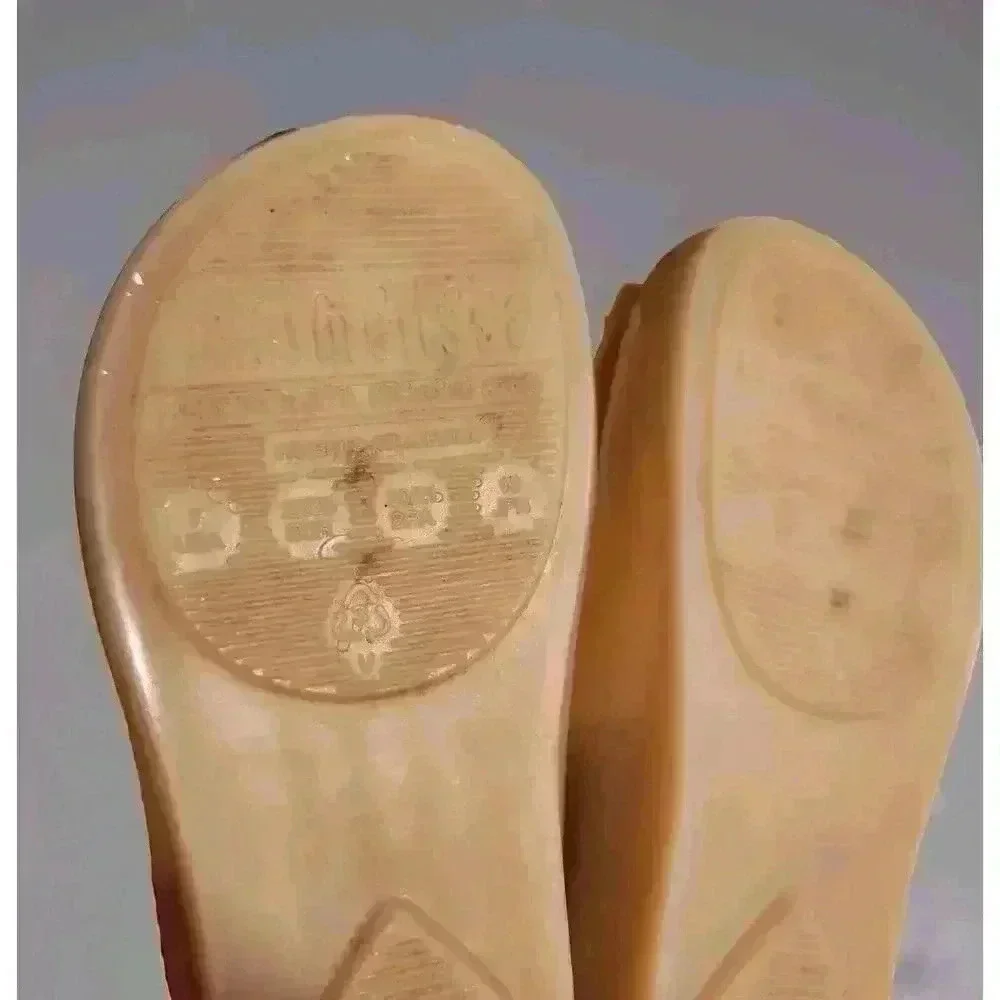 Mini Melissa Ultragirl II Gold‎ Cat Mary Jane Flats Shoes Toddler Girls Size 7c